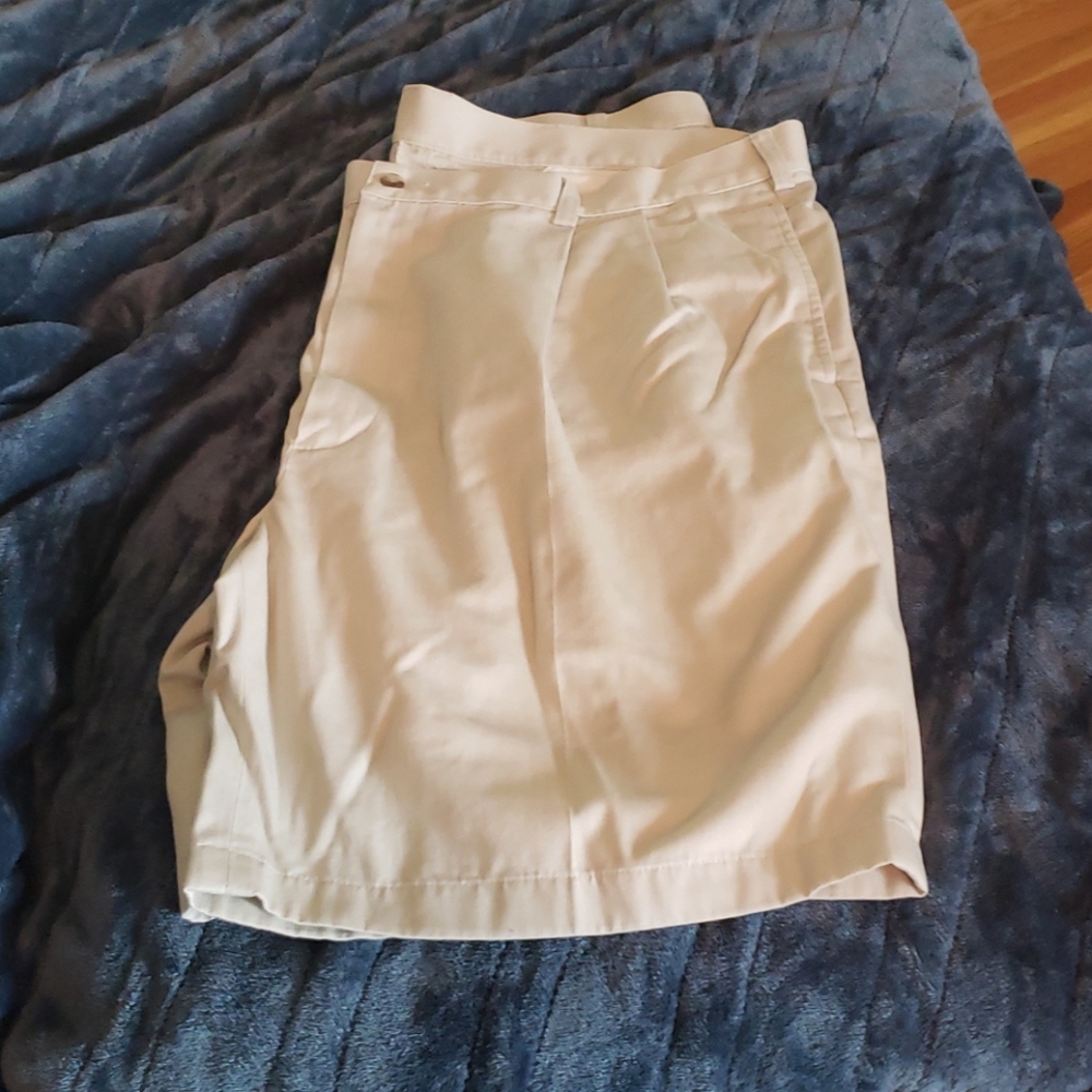 Men's Beige Shorts by Jos. A. Banks
